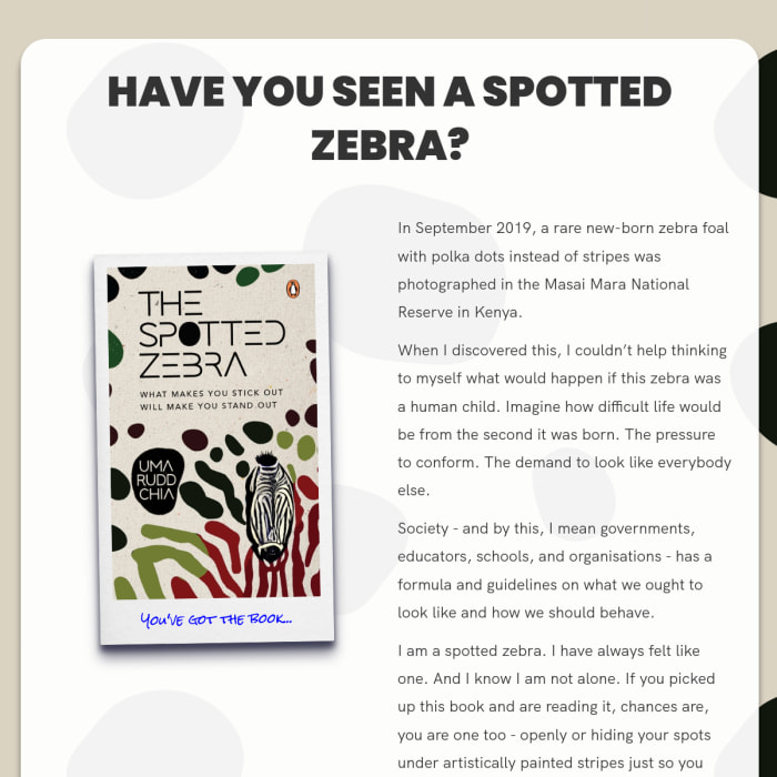 Spotted Zebra
